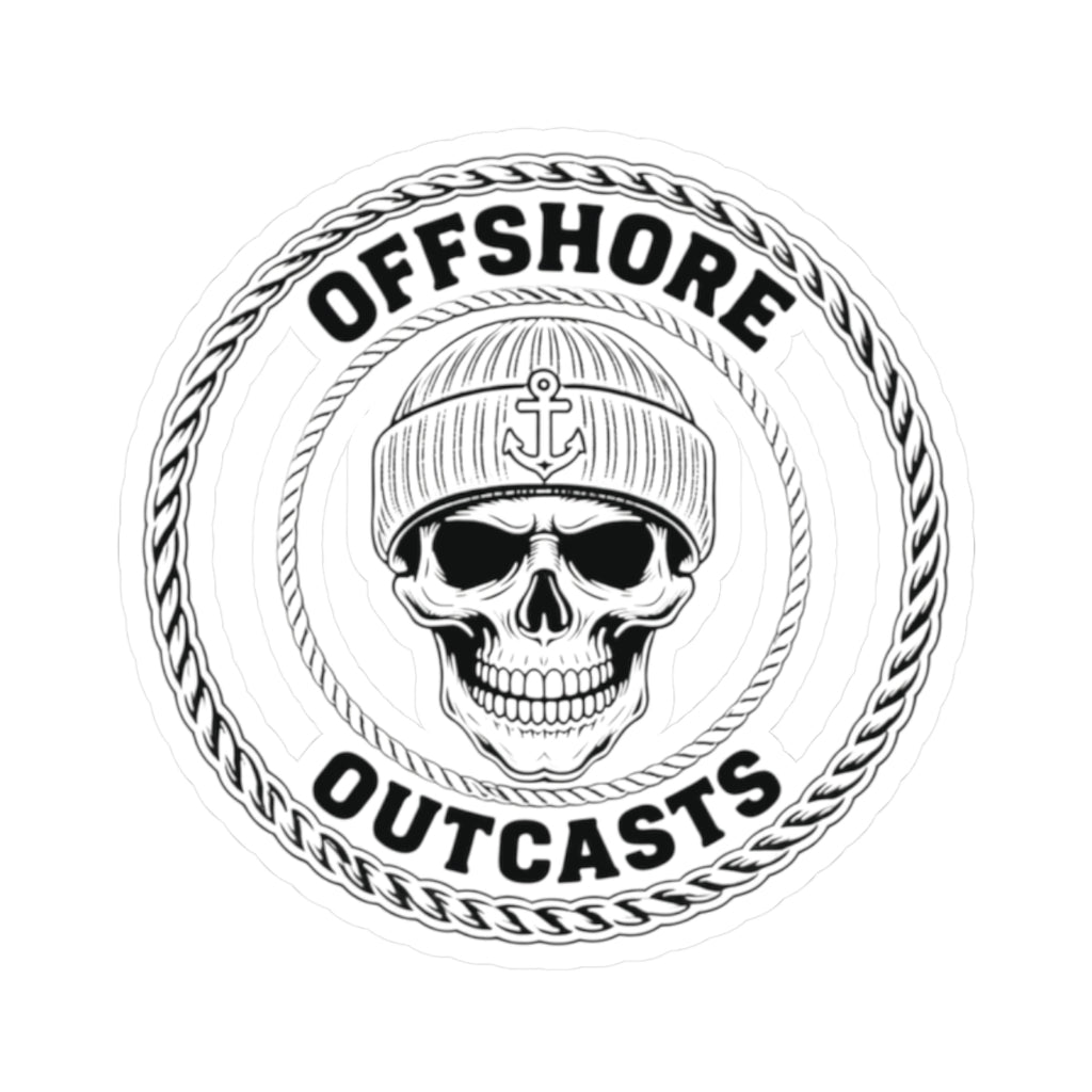 Offshore Outcasts Logo Sticker